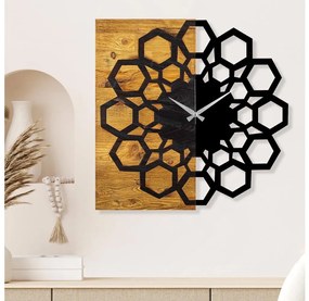Orologio da parete 58x58 cm 1xAA legno/metallo