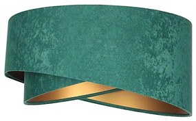 Paralume universale GALAXY E27 diametro 45 cm verde/oro