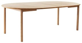 Tavolo da pranzo rotondo pieghevole in rovere naturale ø 120 cm Noor - Hammel Furniture