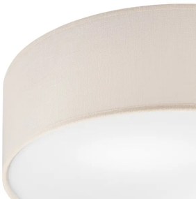 Plafoniera SIRJA DOUBLE 4xE27/15W/230V diametro 45 cm color crema