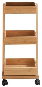 WENKO 24390100 - Scaffale TORTONA 18x71,5 cm marrone/nero