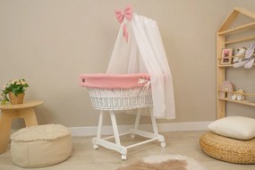 Letto in vimini con attrezzatura per un bambino - Coniglio