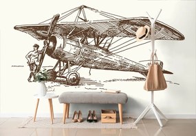 Carta da parati – Aereo retrò