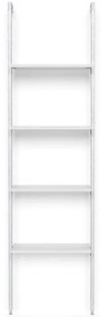 Kit cabina armadio PROJECT KIT SCAFFALE 4R 55X33CM CLASSIC in alluminio 60 x 220 x 33 cm bianco/anodizzato