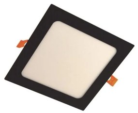 Lampada LED da incasso GERE LED/12W/230V 4000K nero
