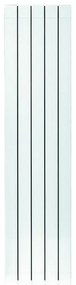 Radiatore acqua calda PRODIGE SUPERIOR in alluminio, 5 elementi, interasse 600 mm, bianco