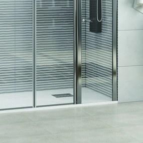 Kamalu - Doccia saloon 140 cm con laterali fissi | KPX7000