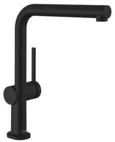 Rubinetto da cucina fisso a l Talis M54 nero verniciato satinato HANSGROHE