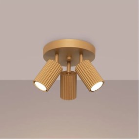 Brilagi - Faretto LED CRESTO 3xGU10/10W/230V oro