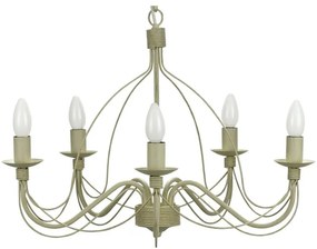 Lampadario Country charm Aracna 5x E14