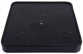 Plafoniera LED FELIZ LED/40W/230V 4000K 40x40 cm nero