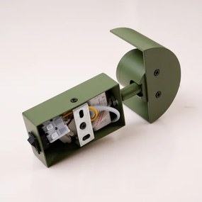 Brilagi - Applique a LED VASTO LED/3W/230V verde