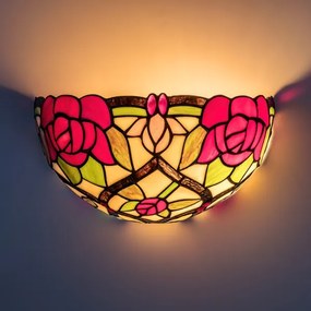 Brilagi - Applique da parete in vetro Tiffany GARLAN 1xE14/40W/230V