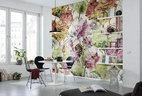 Fotomurale Lotus, multicolore