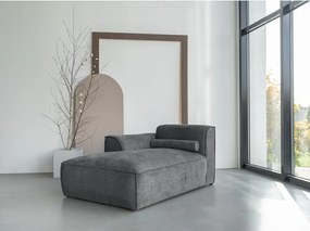 Divano componibile grigio (con penisola a sinistra) Flex Felix – Miuform