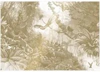 KEK Amsterdam Carta da parati panoramica Tropical Landscapes Gold 2 - XL