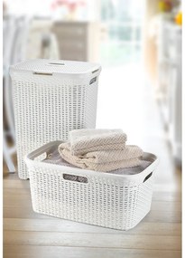 Cesto per biancheria bianco Cesto, 45 l Style - Curver
