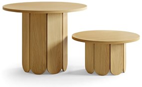 Tavolo da pranzo in rovere morbido, ø 98 cm - Woodman