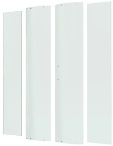 Kit vetro per doccia ad apertura scorrevole Easy L 80 x H 190cm, Sp. 6 mm