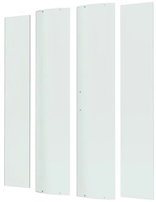 Kit vetro per doccia ad apertura scorrevole Easy L 90 x H 190cm, Sp. 6 mm trasparente