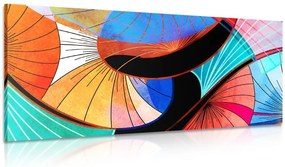 Quadro su tela – Astrazione astratta colorata