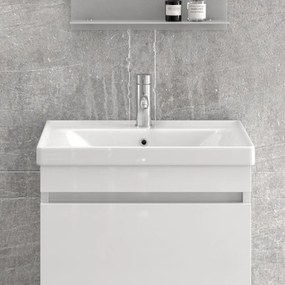 Kamalu - mobile bagno 55 cm sospeso con lavabo incasso sv-55a