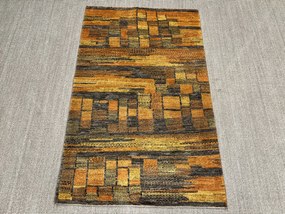 Gabbeh Tappeto persiano 150x90 Giallo (Iran) Annodato A Mano