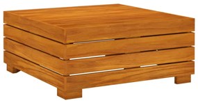 Set divani da giardino 6 pz con cuscini in massello di acacia