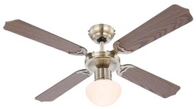 GLOBO 0309 - Ventilatore da soffitto CHAMPION 1xE27/60W/230V