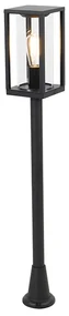 Lampada da terra per esterni industriale nera 100 cm IP44 - Charlois