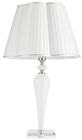 Lampada da tavolo DEBUSSY luci in vetro Bianco 40x69 cm