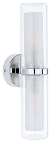 Luena 2 Applique da Parete IP44 Dim. Cromo/Clear - Paulmann