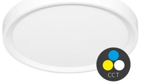 Ecolite W007-CCT/32W/BI - Plafoniera LED SALY LED/32W/230V IP40 bianco