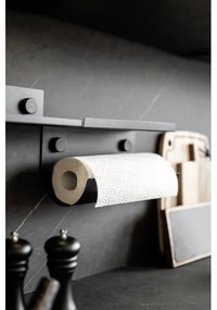 WENKO 71144800 - Portarotolo JET 30x15 cm nero