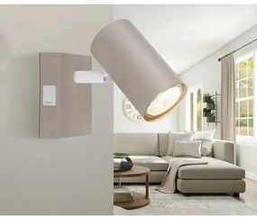 Globo 57911-1SA - Faretto da parete ROBBY 1xGU10/25W/230V