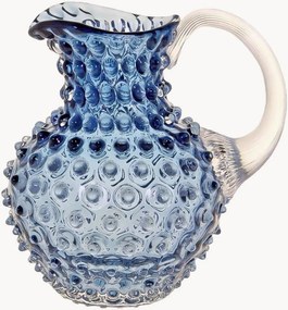 Brocca in vetro soffiato Paris Hobnail