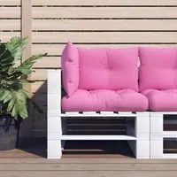 Cuscini per Pallet 3 pz Rosa in Tessuto Oxford 360876