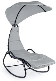 Chaise longue BAFFIN grigia