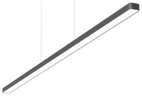 Flos - Super Line Down Direct Lampada a Sospensione Nero Flos