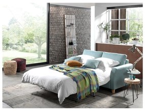 Divano letto turchese 190 cm Sonia - Scandic