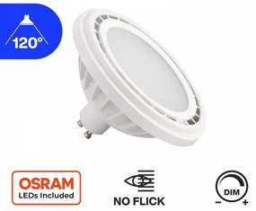 Lampada AR111 15W, 120°, Bianca - OSRAM LED - Dimmerabile Colore  Bianco Caldo 2.700K