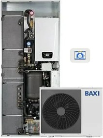 Baxi ALYA 8-10 H WI-FI modulo con integrazione caldaia (24 kW) con bollitore 150 litri, senza pompa di calore A7818085