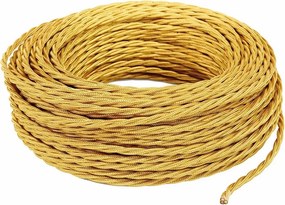 Cavo elettrico ritorto H07VK 3 x 2.5 mm² L50 m MERLOTTI dorato