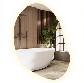 Specchio LED 80x60cm CLOUD C