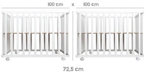 Box bianco 100x100 cm Little stars - Roba