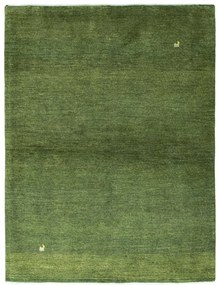 Gabbeh Tappeto 160 x 210 Verde (Iran) Annodato A Mano