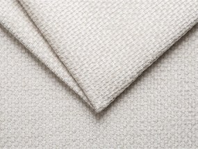 Divano angolare color crema (con penisola a destra/con chaise lounge) con rivestimento in ciniglia Lupine – Micadoni