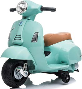Scooter Elettrico per Bambini Licenza Ufficiale Piaggio Vespa Small 7,2V 2,5Ah Verde...