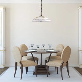 Rabalux 7640 - Lampadario ETRUSCO 1xE27/60W/230V