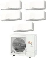 Climatizzatore Condizionatore Fujitsu Penta Split Inverter serie KM 9+9+9+9+9 con AOYG36KBTA5 R-32 Wi-Fi Integrato 9000+9000+9000+9000+9000